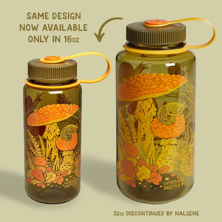 Mustard Beetle Nalgenes