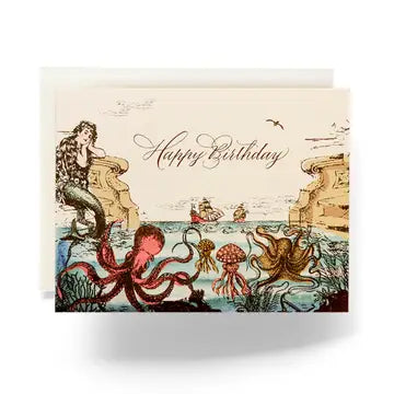 Sea Odyssey Birthday Greeting Card