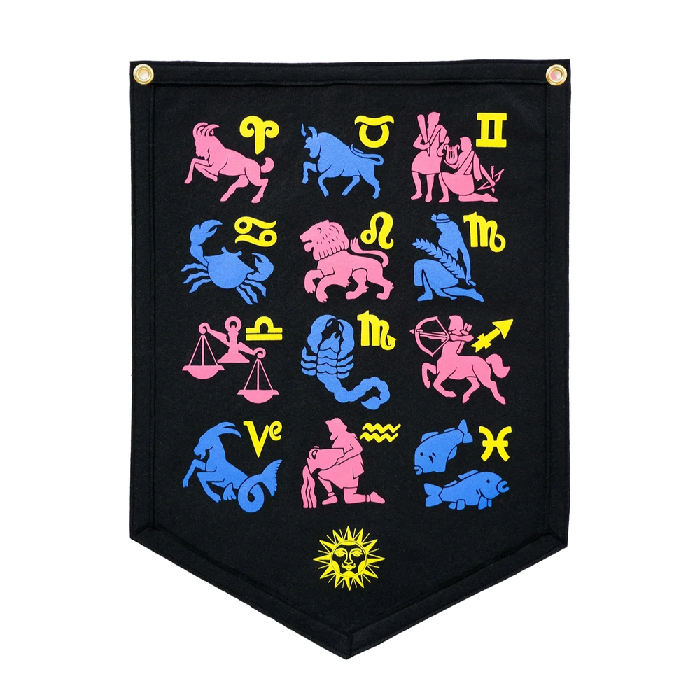 Astrology Signs Camp Flag