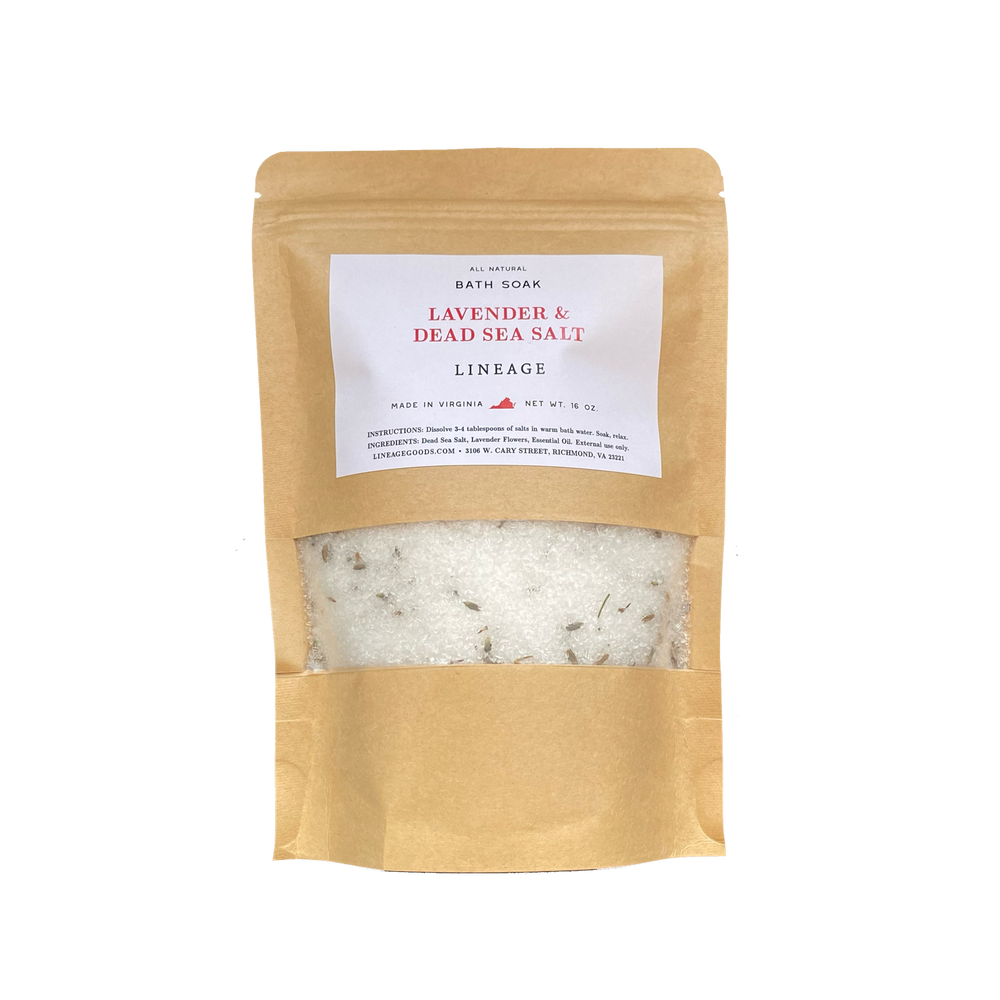 Lavender & Dead Sea Salt Bath Soak