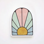 Sunray Arch Vinyl Sticker