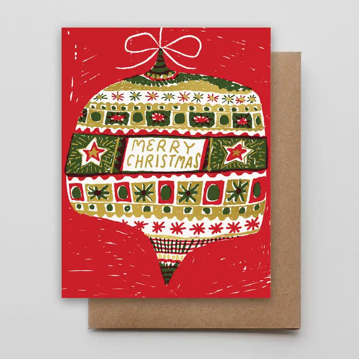 Giant Ornament Card