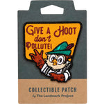 Give a Hoot Don't Pollute Patch