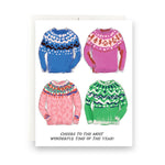 Sweater Weather Greeting Card