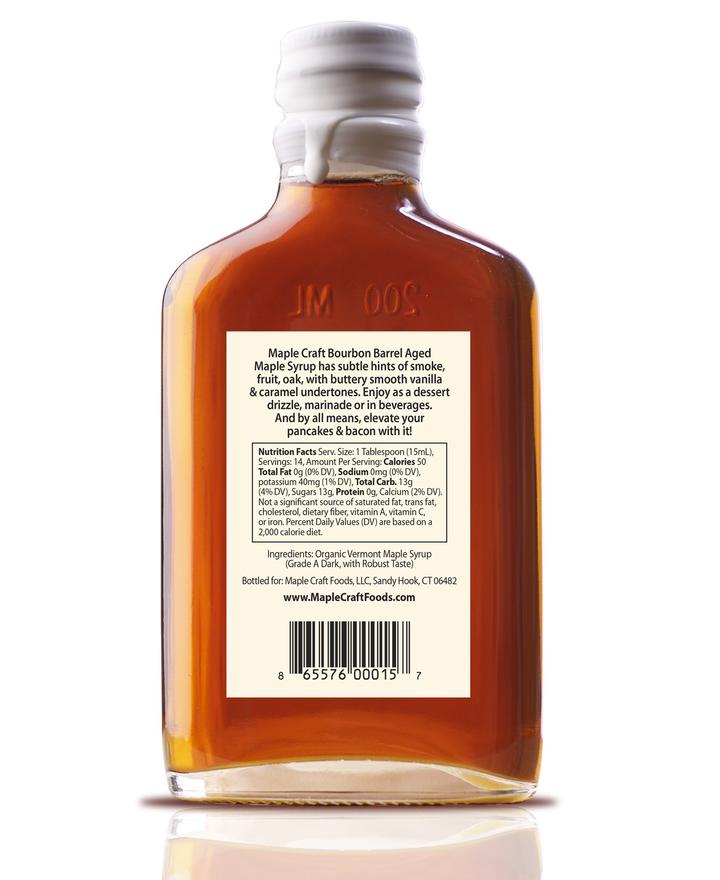 Bourbon Barrel Aged Maple Syrup