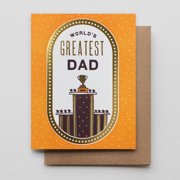 World's Greatest Dad Card