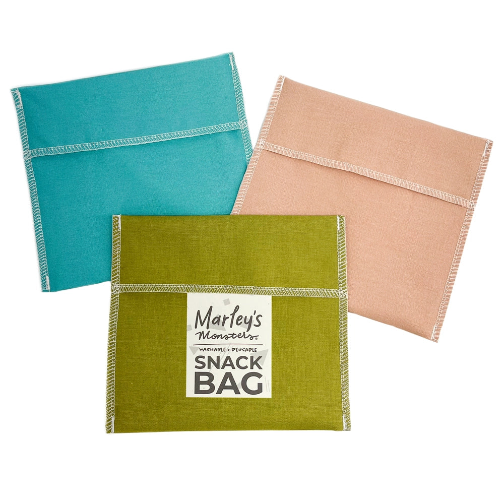 Linen Snack Bags 3 Pack