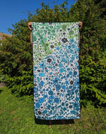 Flowerbed Quick Dry Towel