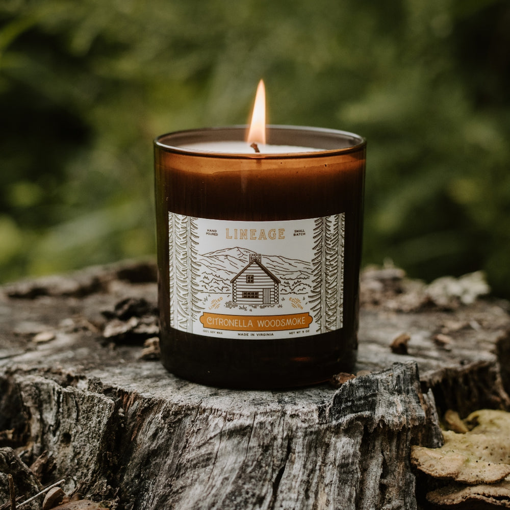 Citronella Woodsmoke Candle