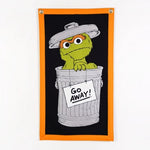 Oscar the Grouch Camp Flag